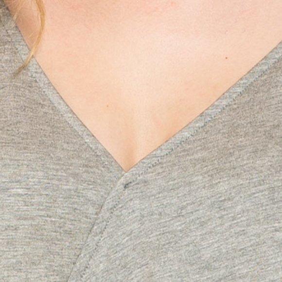 <CTT1016> Cross Front High Low Top - Picture 9 of 10